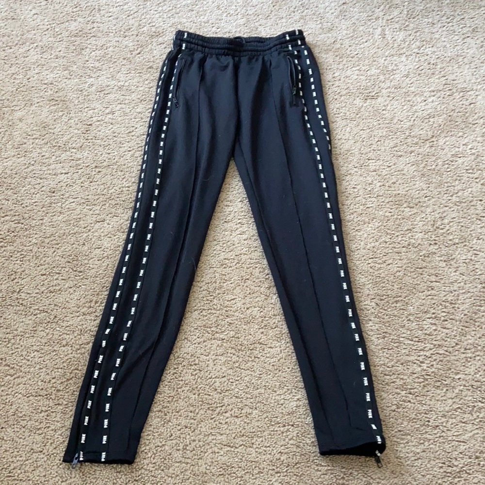 Pink jogging pants